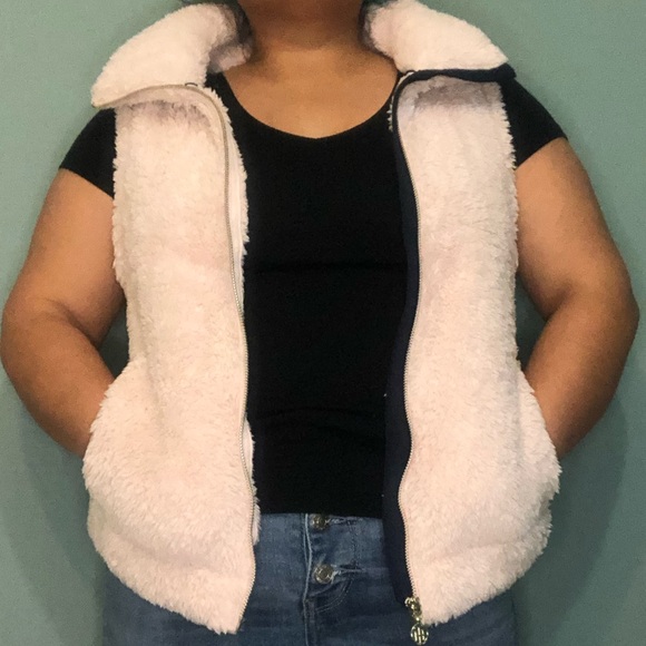 Tommy Hilfiger fleece vest pink - Picture 10 of 10